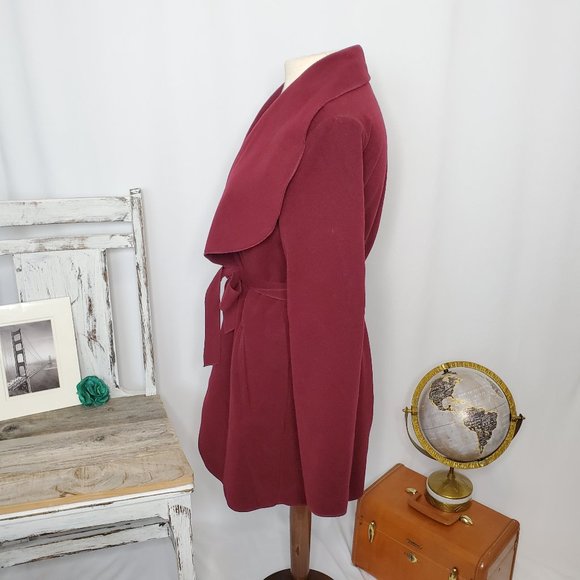 Burgundy Forever 21 Jacket - M (NWOT) - Picture 5 of 11